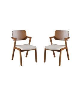 Cadeiras Anatômica com Braço em Madeira Maciça - Lótus - Harmonia Salas