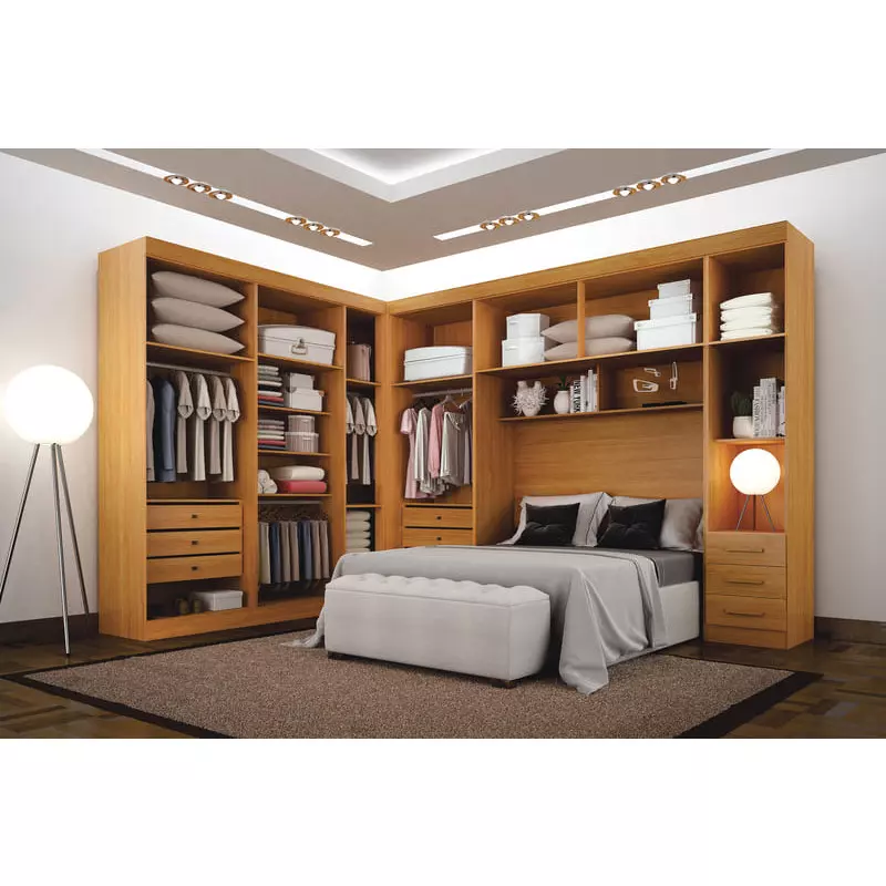 家具 Orion Modulado Completo 7 Portas 9 Gavetas - Orion - Leifer Móveis