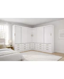 Closet 6 Portas 18 Gavetas Domus - Grand Line