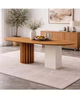 Mesa de Jantar retangular Duas Torres 2x1mts Arbo Design