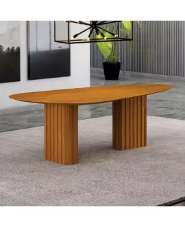 Mesa de Jantar Orgânica 2x1 metros Iza  Arbo Design