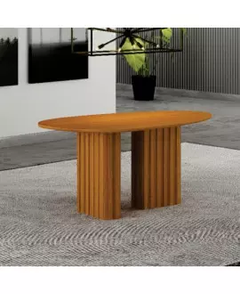 Mesa de Jantar Orgânica 1,35x0,90 metros Iza  Arbo Design