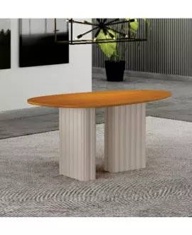 Mesa de Jantar Orgânica 1,35x0,90 metros Iza  Arbo Design