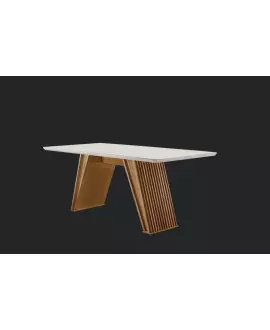 Mesa de Jantar Contemporânea 1,80x0,90 –Olímpia– Domus Móveis