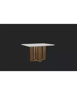 Mesa de Jantar retangular 1,60x080 metros - Ariela - Domus Móveis.
