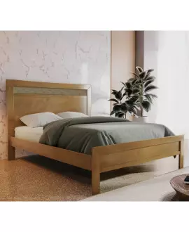 Cama Casal Queen com Telinha 1,60m - Império - Josandro Móveis