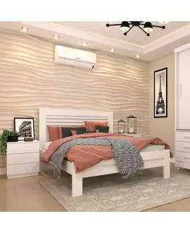 Cama Casal 100% MDF - Safira - Tcil Móveis