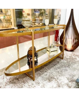 Aparador de Sala de Jantar Espelhado - Agnes - Móveis Montanhês