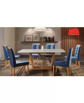 sala de jantar madeira maciça turim art salas