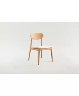 Cadeiras para mesa de jantar moderna - Begônia Madeira - Tendence Móveis