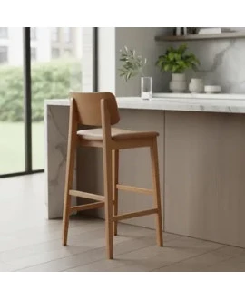 Banqueta Encosto Curvado - Mares - Gold Salas	