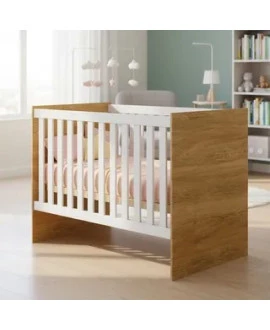 Berço Moderno com Colchão - Life - MobiBaby