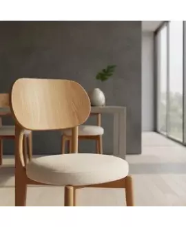 	Cadeiras com Encosto Curvado - Chelsea - Gold Salas