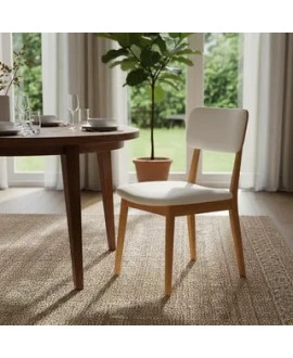 Cadeiras com Encosto em Estofado - Egeu - Gold Salas	