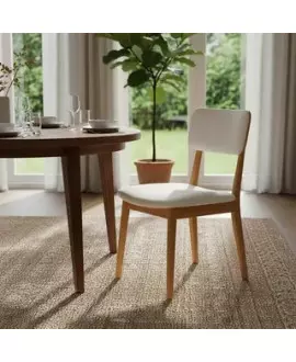 Cadeiras com Encosto em Estofado - Egeu - Gold Salas	