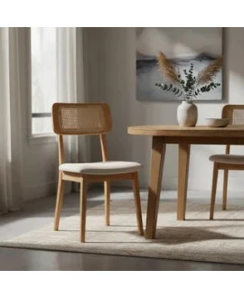 Cadeiras com Encosto em Telinha - Egeu - Gold Salas	