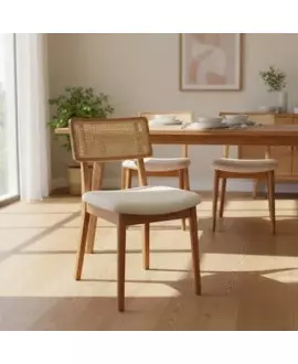 Cadeiras com Encosto em Telinha - Namur - Gold Salas	