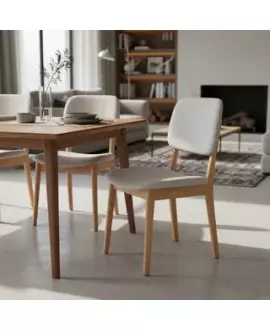 Cadeiras com Encosto Estofado - Nice - Gold Salas