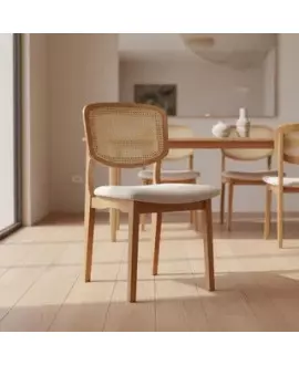 	 Cadeiras com Encosto Curvado - Vitra - Gold Salas	