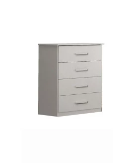 Cômoda para Quarto 4 Gavetas - Rubi - Móveis Leifer