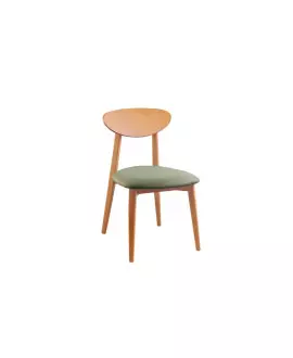 Kit 2 Cadeiras Moderna em Madeira Maciça - Hórus - Requinte Salas