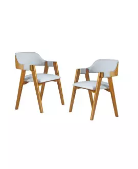 Cadeiras para Mesa de Jantar Madeira Maciça - Florença - Art Salas