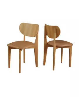 Cadeiras Madeira Maciça Estofada - Margarida - Harmonia Salas
