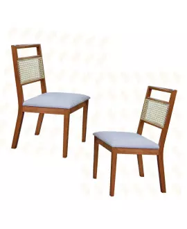 cadeiras para mesa de jantar luna art salas