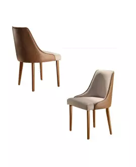 Cadeiras para Mesa de Jantar Madeira Maciça - Esmeralda