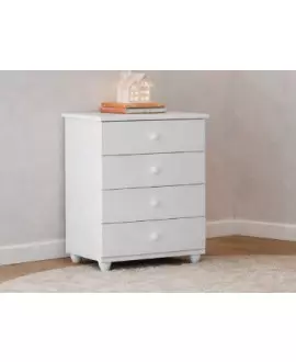 Cômoda  Infantil  4 gavetas  Candy - MobiBaby