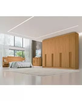 Guarda Roupa Casal 8 Portas 8 Gavetas - Daymont - Móveis D'Doro