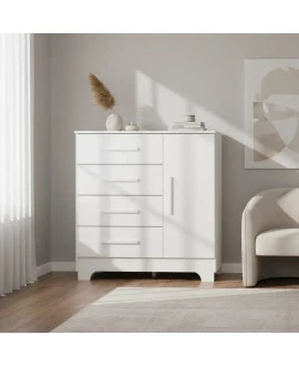 Cómoda Moderna com 4 Gavetas Ester -MobiBaby