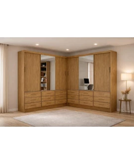 Closet 6 Portas 18 Gavetas Domus PLUS - Grand Line