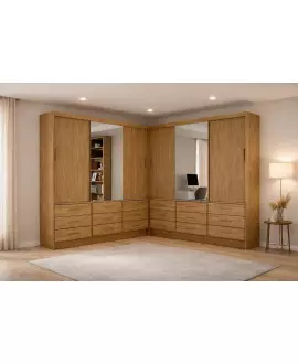 Closet 6 Portas 18 Gavetas Domus PLUS - Grand Line