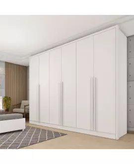 Guarda Roupa Casal 6 Portas 6 Gavetas - Realeza - Tcil Móveis