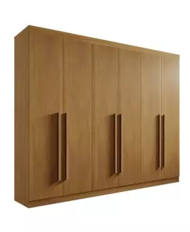 guarda roupa casal 6 portas 6 gavetas da vinci d doro moveis