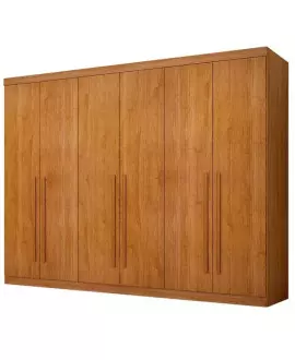 Guarda Roupa Casal 6 Portas 6 Gavetas - Gramado - Star Móveis