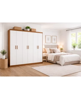 Guarda Roupa 8 portas Gran Prime  -Grand Line