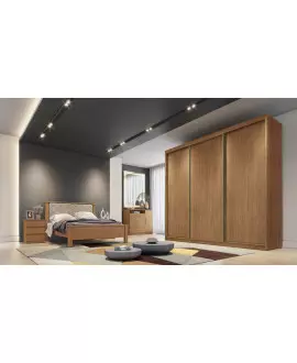 guarda roupa casal 3 portas arezzo novo horizonte