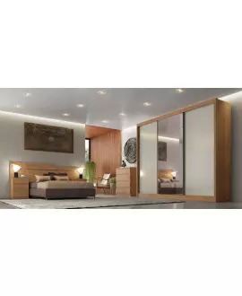 Guarda Roupa Casal Sollo Novo Horizonte