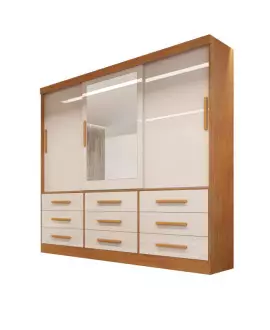 Guarda-roupa casal, guarda-roupa 9 gavetas, roupeiro casal de mdp, guarda-roupa casal com espelho, guarda-roupa casal 3 portas, guarda-roupa casal portas de correr