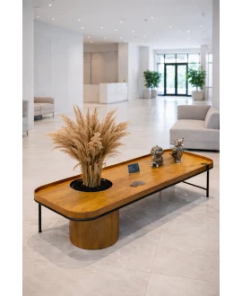 Mesa de Centro Decorativas Rústica - Cachepô -  Móveis Montanhês (ENVIO IMEDIATO)