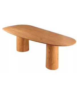 Mesa de Jantar Orgânico Laminada - Carolina - Requinte Salas