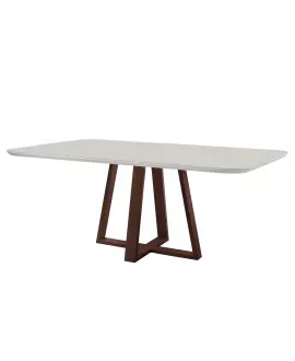 Mesa de Jantar Retangular Madeira Maciça - Dália - Singular Móveis