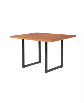 Mesa área gourmet retangular de madeira maciça 