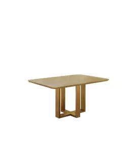 Mesa de Jantar Madeira Maciça 1,20x0,80m - Lisy - Móveis Mundial