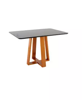 Mesa de Jantar Madeira Maciça - Íris - Singular Móveis