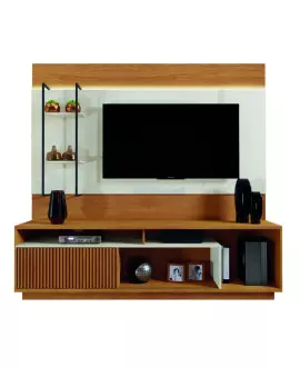 Home para Sala de TV Moderno com LED - Ravena - Mavau Móveis