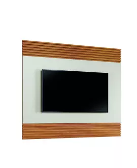 Painel Moderno Ripado para TV - Sevilha - Móveis Mavau