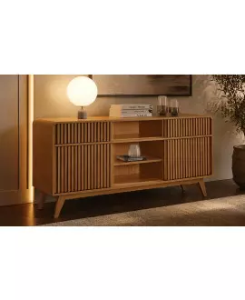 Buffet Ripado 2 portas 2 gavetas Diamante- Domus Móveis